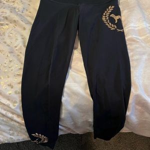 BLING Rose gold PINK leggings